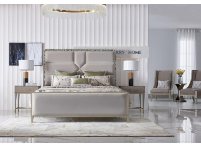 Schlafzimmer Luxus Bett Design Bett Betten 180x200cm Dubai Doppel