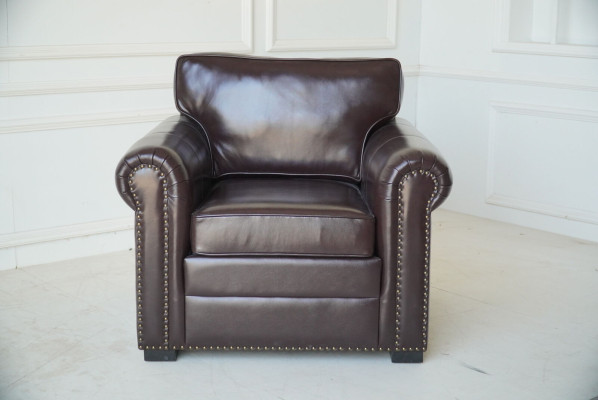 Design Sessel Leder Luxus Fernseh Couch 1 Sitzer Sofa Relax Polster Lounge Neu