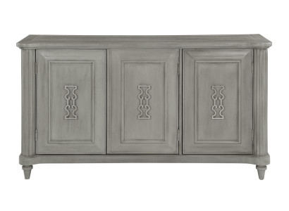 Kommode Anrichte Konsole Holz Schrank Garderobe Sideboard Design Möbel Grau Neu