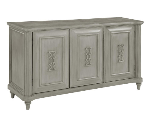 Kommode Anrichte Konsole Holz Schrank Garderobe Sideboard Design Möbel Grau Neu