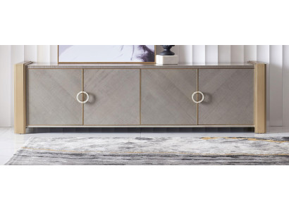 Kommode Designer Anrichte Side Low Board Schrank Deko Wohn Zimmer Regal