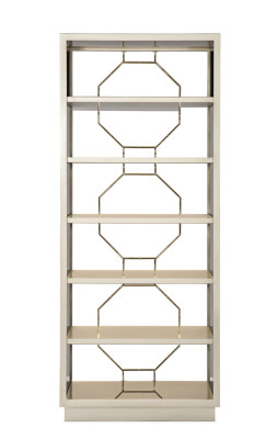 Regal Trennwand Regale Sideboard Vitrine Edelstahl Holz Luxus Einrichtung Möbel