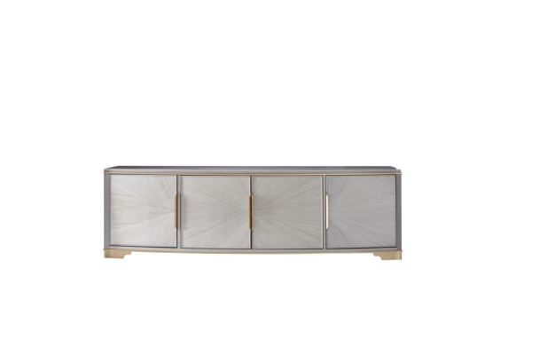 Luxus Design Kommode Anrichte Lowboard Dekorative Side Schrank Wohn Zimmer