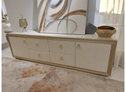 Wohnzimmerschrank TV Schrank Möbel Schränke Regal Sideboard rtv Kommode Lowboard