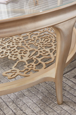 Runder Design Couchtisch Designertisch Wohnzimmer Moderner Beistelltisch Neu