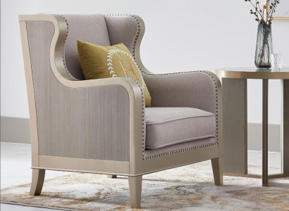 Textil Sessel 1 Sitzer Sofa Polster Sofas Design Luxus Klassische Modern Lehn