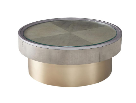 Moderner Tisch Couchtisch Beistelltisch Sofa Design Wohnzimmer Edelstahl