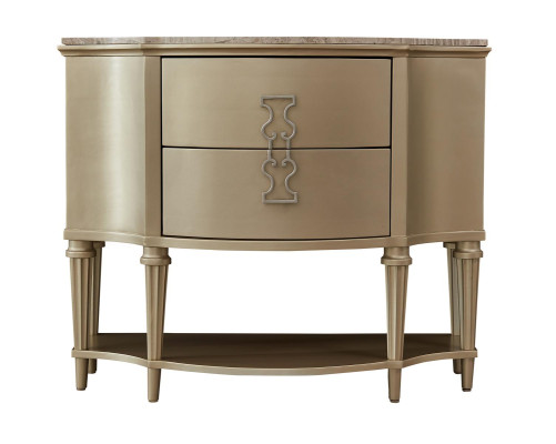 Stilvolle Kommoden Runde Kommode Marmor Luxus Designer Möbel