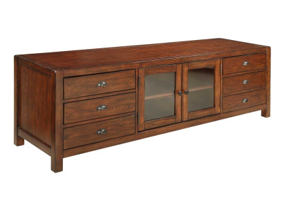 RTV Sideboard Schrank Kommoden Holz Low Board Regal 196cm Wohnzimmer