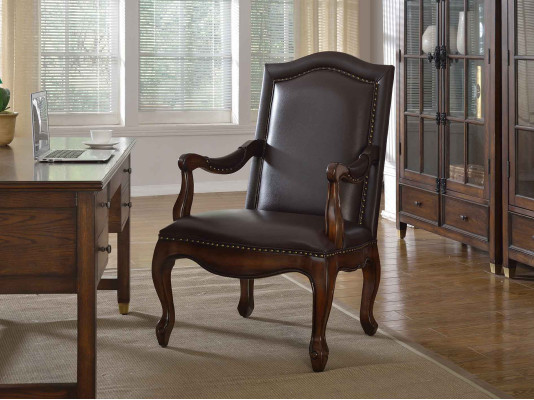 Büro Sessel Luxus Stuhl Chef Neu Leder Designer Sessel Holz Bürostuhl