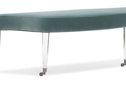 Hocker Zimmer Polster Textil Stoff Modern Hocker Design Bänke Wohn Schlaf Bank