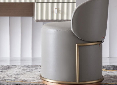 Hocker Design Polster Fußhocker Ottomane Sitz Leder Chaise Lounge Pufa