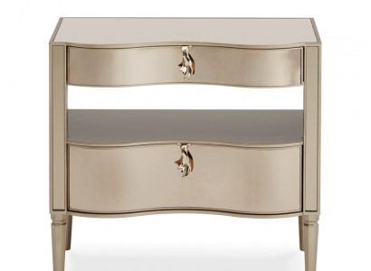 Nachttisch Luxus Nachtschrank Kommode Konsole Beistell Schublade Konsolen Design