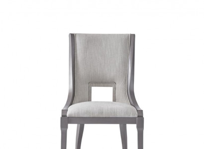 Luxus Design Stuhl Echtes Holz Italienische Stil Möbel Einsitzer Lehnstuhl