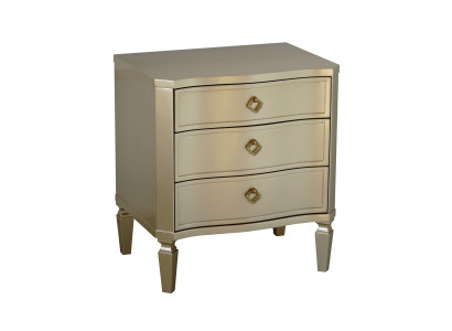 Beistell Schlaf Zimmer Metall Glanz Tische Konsolen Design Nacht Tisch Konsole