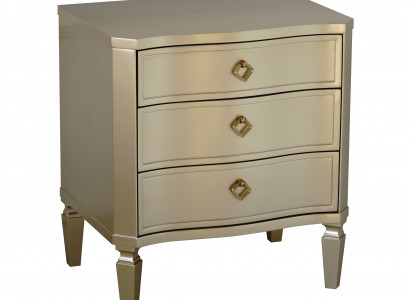 Beistell Schlaf Zimmer Metall Glanz Tische Konsolen Design Nacht Tisch Konsole