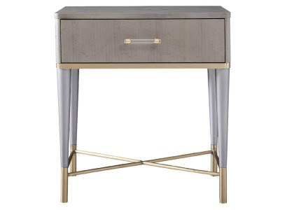 Nacht Tisch Konsole Beistell Schlaf Zimmer Metall Konsolen Glanz Tische