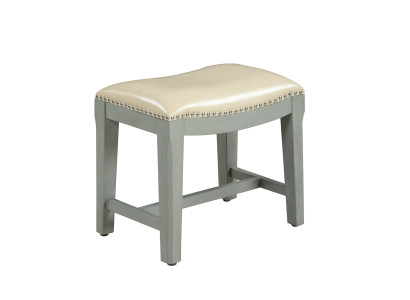 Hocker Bank Beistellhocker Couch Leder Sitz Neu Ottomane Fußhocker Polster