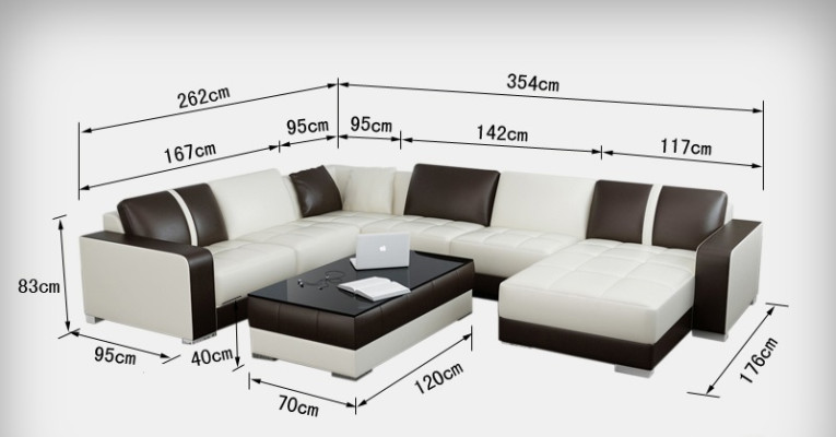 Ledersofa Couch Wohnlandschaft Ecksofa Eck Garnitur Design Modern Sofa mit USB