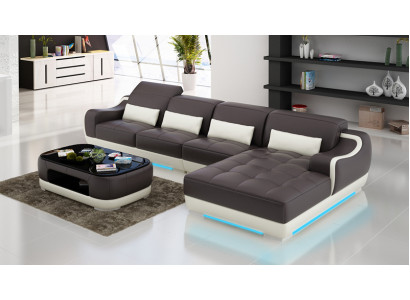 Entdecken Sie unser charmantes neues Ecksofa in L-Form für stilvolles Wohnambiente