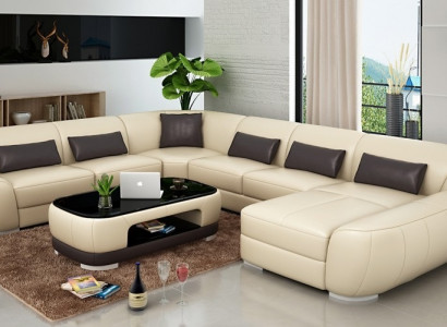 Stilvolles U-Form Ecksofa Modernes Design für höchsten Komfort für Ihr Wohnzimmer