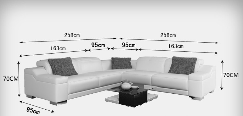 Ledersofa Sofa Couch Wohnlandschaft Ecksofa Modern Eck Garnitur Design