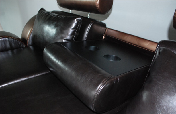 Elegante Designer Eckcouch Berlin II Ledersofa Ecksofa Sofa Couch