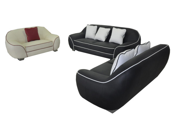 XXL Couch Ecksofa Wohnlandschaft Design Modern Sofagarnitur 3+2+1 F3013