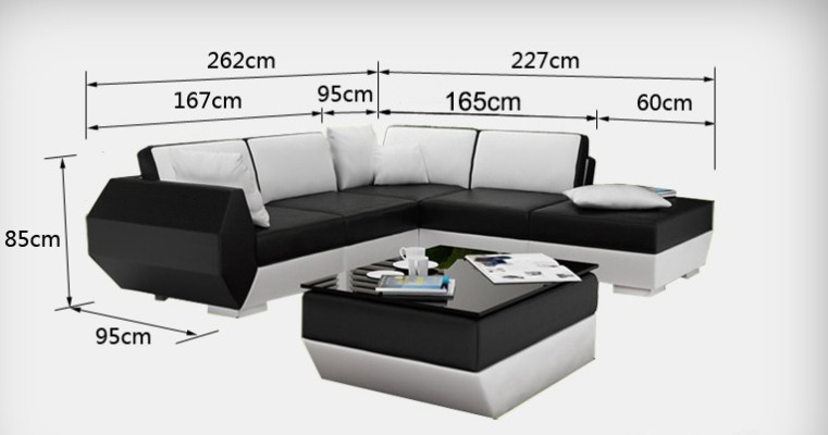 Elegantes Leder-Ecksofa Multifunktional und Stilvoll für Ihr Zuhause