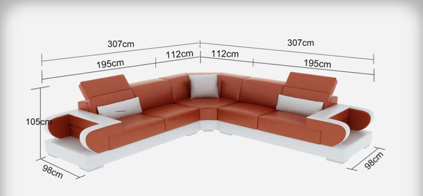 Entdecken Sie Luxus und Komfort mit unserem exklusiven L-Form Designer