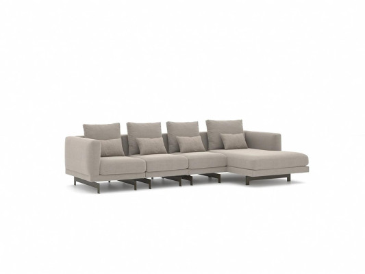 Wohnzimmer Eck Garnitur Sofa Couch L-Form Polstermöbel Einrichtung Neu