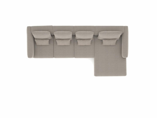 Wohnzimmer Eck Garnitur Sofa Couch L-Form Polstermöbel Einrichtung Neu
