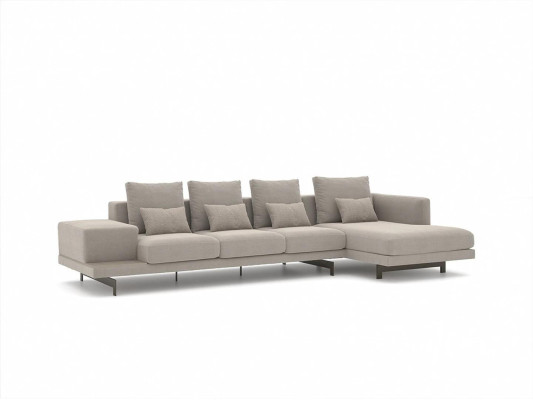 Luxus Möbel Modern Garnitur Ecksofa L-Form Designer Einrichtung Polstermöbel