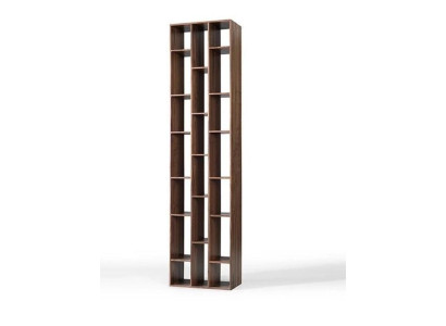 Bücherregal Bücherschrank Regal Wohnzimmer Design Holz Braun Neu