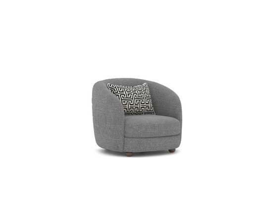 Grau Sessel Designer Sitzmöbel Polstermöbel Wohnzimmer Neu Sitz Einrichtung