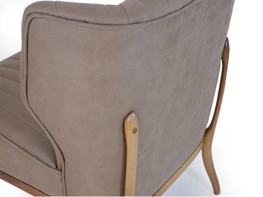 Grau Sessel Designer Sitz Couch Modern Wohnzimmer Polstermöbel Neu