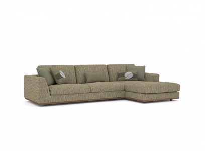 Grün Ecksofa L-Form Wohnzimmer Polstermöbel Modern Textil Sofa Couch