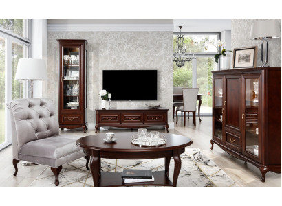 Sideboard Schrank rtv Fernsehe tv Holz Möbel Braun Lowboard Ständer