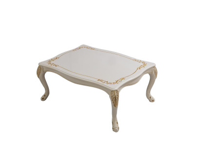 Couchtisch Klassische Beistelltisch Luxus Wohnzimmer Design Tisch Möbel Holz Neu