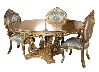 Komplett Set Esstisch + 4 Stühle Esszimmer Garnitur Ess Gruppe Tisch Tische 5tlg