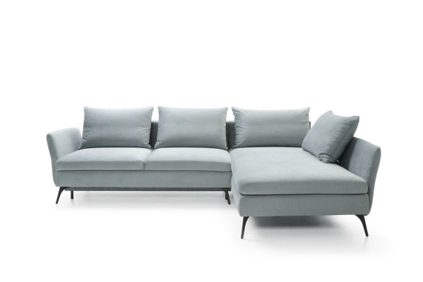 Wohnzimmer Grün Möbel Textil Sofas Ecksofa L Form Couch Polstermöbel