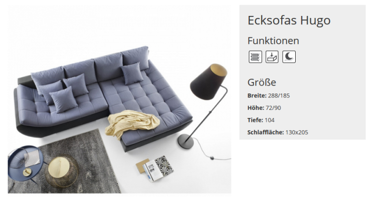 Wohnzimmer Couch Schlafsofa Kinderzimmer Gästezimmer Sofas Couchen