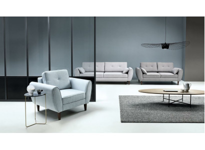 Sofas moderne Luxus Garnitur 3+2+1 Sitz Textil komplette Garnituren Neu Möbel