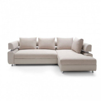 Schlafcouch Sofa Bettfunktion Multifunktions Eck Garnitur Couch Sofas
