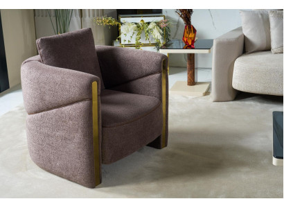 Design Sessel Luxus Sessel Relax Textil Sessel Club Lounge Moderner Luxus