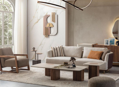 Luxus Sofagarnitur Set Wohnzimmer Sofagarnitur 3+1 Couchtisch Beistelltisch