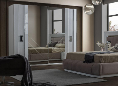 Designer Schlafzimmer Kleiderschrank Luxus Modern Schrank Neu Möbel