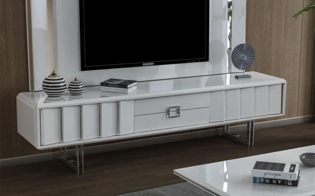 Luxus WohnWand Wohnzimmer TV Rahmen RTV Wände Schrank Modern