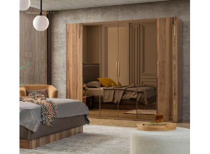 Kleiderschrank Schränke Schrank Design Holz Schlafzimmer Modern Möbel Neu