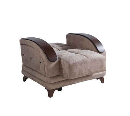 Sofagarnitur 3+2+1+1 Holz Wohnzimmer Luxus Sofa Modern Stoff Komplett Modern Neu